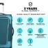 American Tourister Icor (Medium) 70Cms|Carry On Trolley Bag for Travel|Wet Pocket|Expandable|Polyester Luggage|Combination Lock|4 Spinner Wheel Suitcase for Men & Women (Teal)|Light Weight & Durable