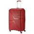 American Tourister Upland 68Cm Polypropylene Hard-Sided Spinner Carry-On Luggage (Deep Red)