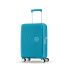 American Tourister Trolley Bag for Travel | CURIO Spinner 67 Cms Polypropylene Expandable Hardsided Medium Check-in Luggage Bag | Suitcase for Travel | Trolley Bag for Travelling, Turquoise