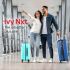 American Tourister Ivy Nxt 55Cm Small Hardside Polycarbonate Cabin Suitcase with Multi-Stage Telescopic 4 Wheels Spinner Trolley and Mounted TSA Lock for Women & Men - Pale Turq