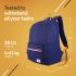 American Tourister Carter, 28L Volume College and Office Laptop Backpack with Front Organizer and Spacious Interiors for Men & Women - Naval