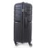 American Tourister 68Cm Medium Polypropylene Hard-Sided 4 Wheel Spinner Carry-On Luggage (Black)