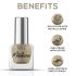RENEE Metallicious Nail Paint-Vegas Gold 10ml | Quick Drying, Metallic Finish, Long Lasting, Chip resisting Formula with High Shine & Full Coverage | Acetone & Paraben Free