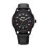 Titan Octane Phoenix Quartz Analog with Date Black Dial with Black Leather Strap Watch for Men-1806NL05/NT1806NL05