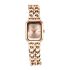 Titan Raga Showstopper Quartz Analog Rose Gold Dial Metal Strap Watch for Women-NS95283WM01