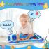 Cable World Baby Kids Water Mat Toys Inflatable Tummy Time Leakproof Water Mat, Fun Activity Play Center Indoor and Outdoor Water Mat for Baby Random Design