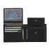 URBAN FOREST Weasley Taupe Leather Wallet, Keyring & Pen Combo Gift Set for Men