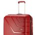 American Tourister Upland Polypropylene 55 cms Small Deep Red Hardsided Check-in Luggage (FR6 (0) 20 001)
