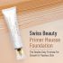 Swiss Beauty Primer Mousse Foundation Weightless Smooth & Velvet Touch, Face Makeup, Medium Beige, 30ml