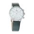 Titan Quartz Multifunction White Dial Leather Strap Watch for Men-NS90102SL03/NT90102SL03