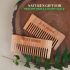 Just Herbs Handmade Wooden Neem Comb for Hair Growth and Hairfall Control for Men & Women