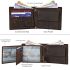 URBAN FOREST Zeke Vintage Leather Wallet & Casual Leather Belt Combo Gift Set