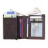 URBAN FOREST Zenon Vintage Brown Metal Card Holder Wallet for Men