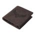 URBAN FOREST Zenon Vintage Brown Metal Card Holder Wallet for Men
