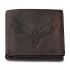 URBAN FOREST Zeus Vintage Tobacco Leather Wallet & Earphone Holder Set for Men