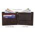 URBAN FOREST Zeus Vintage Brown Leather Bi-Fold Wallet for Men, 6 Card Slot