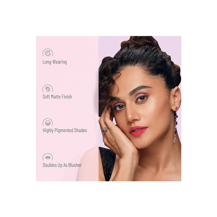 Swiss Beauty All About Lip Palette With 10 Pigmented Colors |Creamy Matte Finish Lip Colors Lipstick |Travel Friendly Lip Palette | Multicolor -01, 12gm