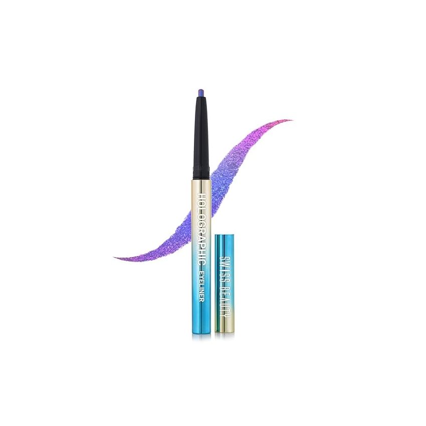 SWISS BEAUTY Holographic Shimmery Pencil Eyeliner | Waterproof, Smudge Proof, Long Lasting Eyeliner With Easy Application | Shade- Milky Way, 0.2G, Assorted