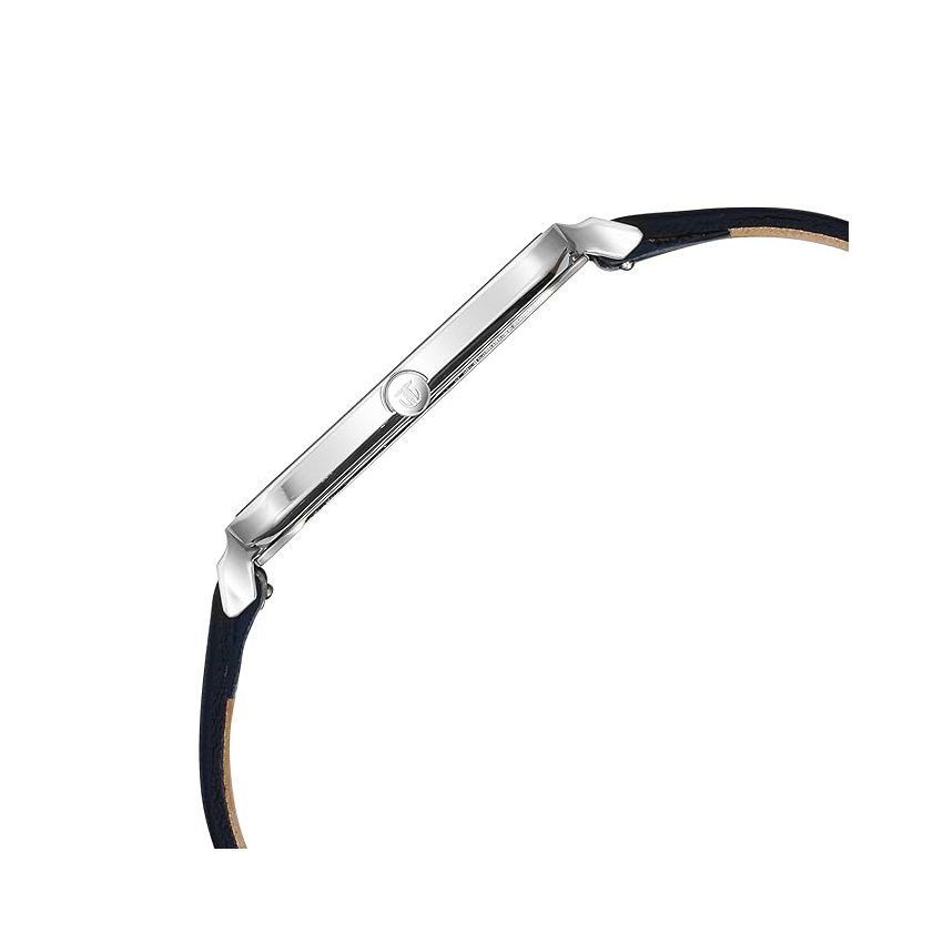 Titan Edge Quad Quartz Analog Blue Dial with Grey Stainless Steel Strap Watch for Men-10017QM01/NT10017QM01