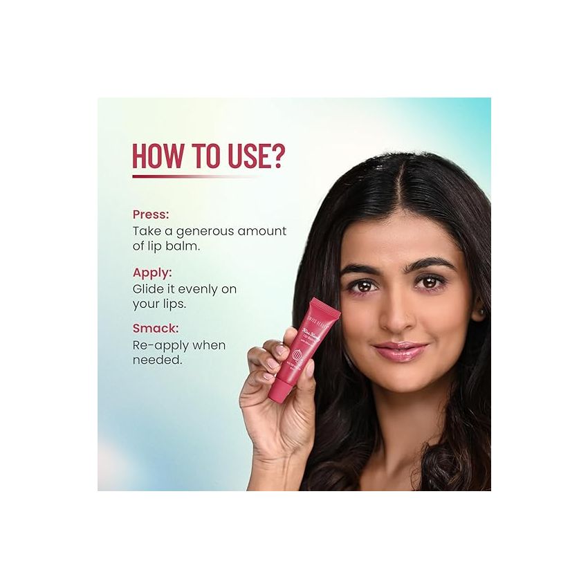 Swiss Beauty Kiss Kandy Lip Balm with Olive Oil | Moisturising | Non-Sticky | Soft & Smooth Lips | Shade - Peach, 10ml