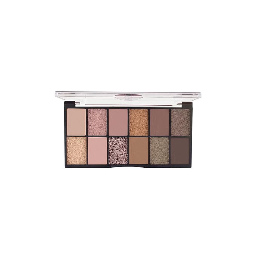 MARS 12 Shades Dance of Joy Eyeshadow Palette | Highly Pigmented and Blendable | Multicolor | Matte and Shimmer Finish (13.2g) (Shade-02)