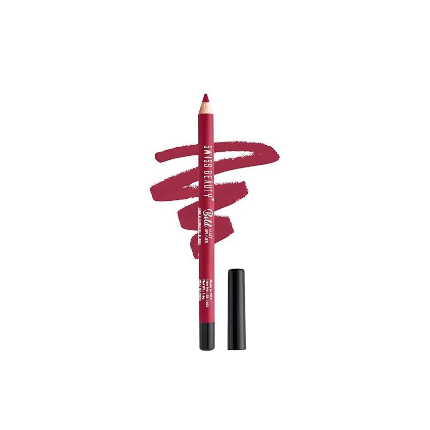 Swiss Beauty Bold Matt Lip Liner | Long-lasting |Matte Finish | Non-drying | Shade-15, 1.6gm