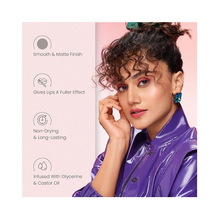 Swiss Beauty Bold Matt Lip Liner | Long-lasting |Matte Finish | Non-drying | Shade-06, 1.6gm