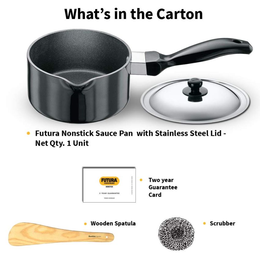 Futura Nonstick Saucepan 1 L, 14 cm, 3.25 mm