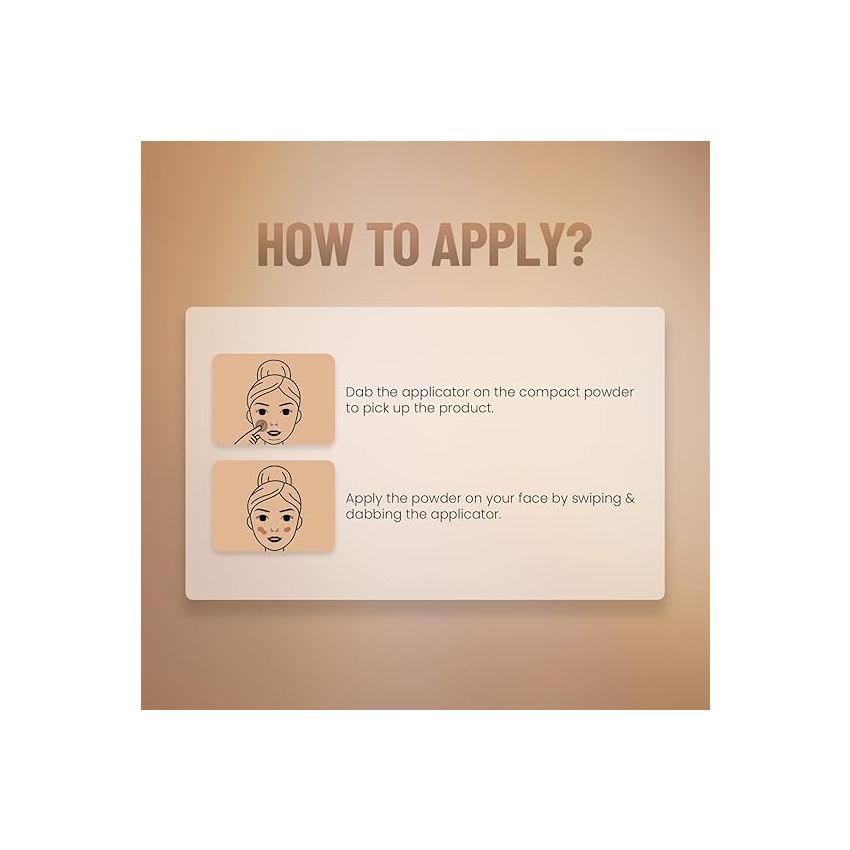 Swiss Beauty Oil Control Compact Powder | Lightweight Compact Powder for Matte Flawless Finish | Face Makeup, Shade - Light-Medium, 20 gm |