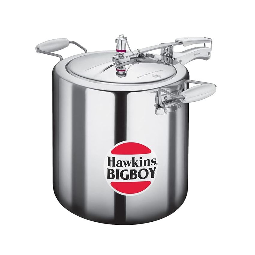 Hawkins Bigboy Aluminum Pressure Cooker, 22 Litres