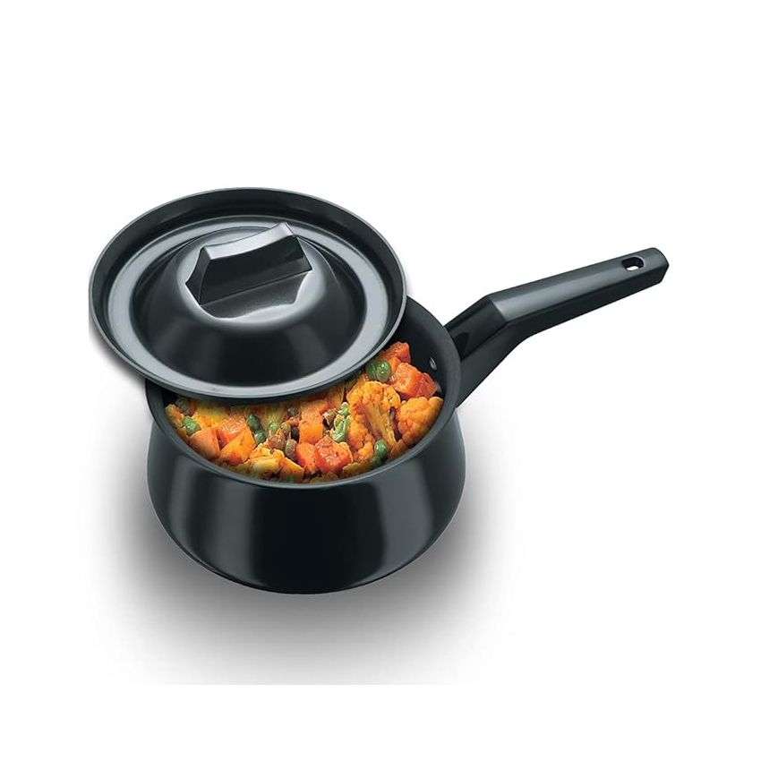 Futura Hard Anodised Handi (Saucepan) 2 L, 18 cm, 4.06 mm with Single Handle