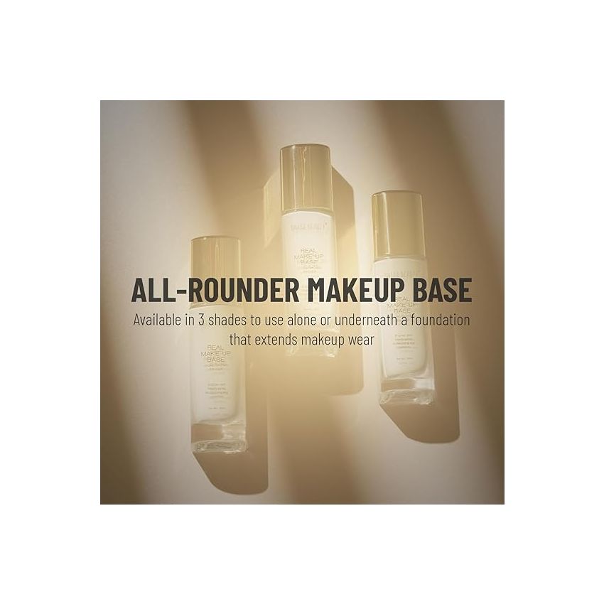 Swiss Beauty Real Makeup Base Highlighting Primer| Skin-Hydrating Poreless Primer With Natural Glow Finish For Face Makeup |Shade - Pink Tint, 32Ml