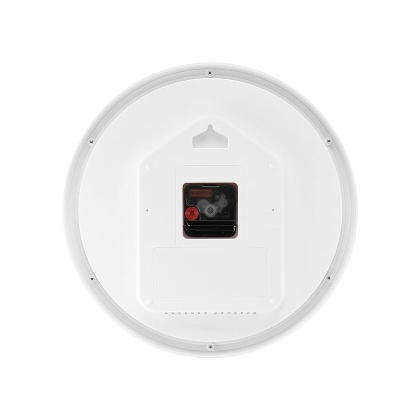 Titan Plastic Contemporary Silent Sweep Technology, 32.5 X32.5 Cm (Medium), Analog, Grey