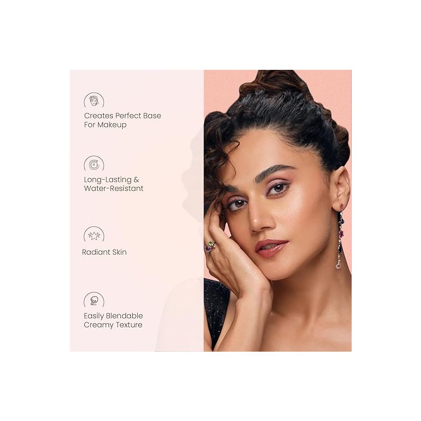 Swiss Beauty Foundation Pearl Illuminator Liquid Highlighter With Radiance Finish | Waterproof, Easily Blendable Illuminator For Face Makeup | Shade -01, 35Gm |