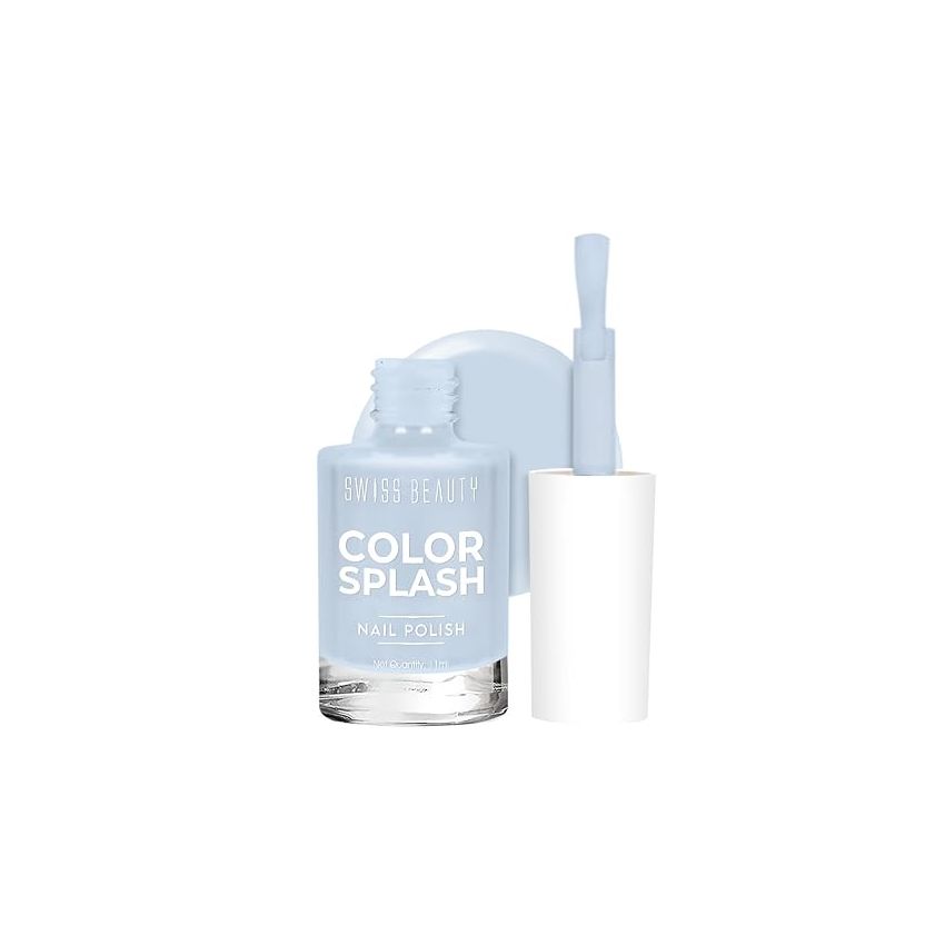 Swiss Beauty Color Splash Nail Polish with Glossy Gel Finish | Non-Chipping, Quick drying, Long-Lasting Nail paint | Shade- 36, 15ml