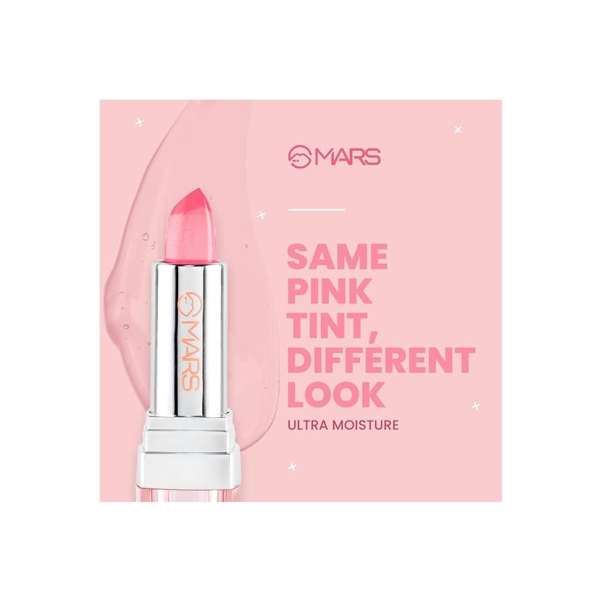 MARS Hydratint Lip Balm | Tinted Lip Moisturizer for Dry and Chapped Lips with Shea Butter and Vitamin-E (PEACH)