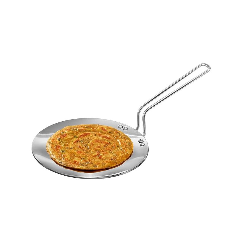 Hawkins Tri-Ply Stainless Steel Tava 22 cm, 3.5mm Induction Compatible