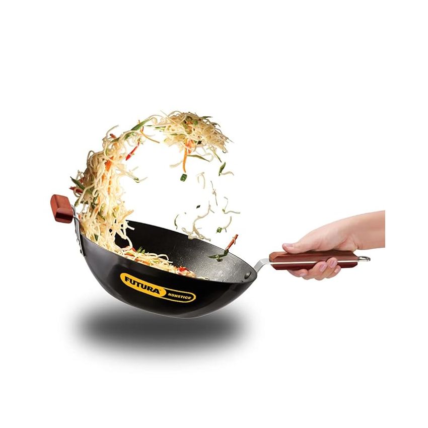 Futura Stir-Fry Wok 3 Litre with Induction Base Without lid