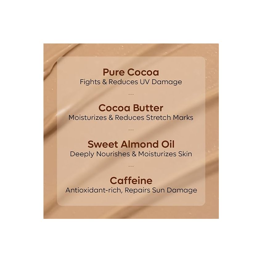 mCaffeine Deep Moisturizing Choco Body Lotion for Dry Skin (Pack of 2) | All Season Moisturizer for Body with Cocoa Butter & Shea Butter | Non-Sticky Body Lotion for Women & Men (500ml)