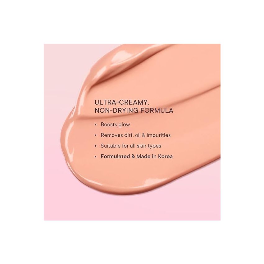 Quench Brightening Pink Clay Mask | Korean Clay Mask with Cherry Blossom & Kaolin Clay | Made in Korea (50ml)
