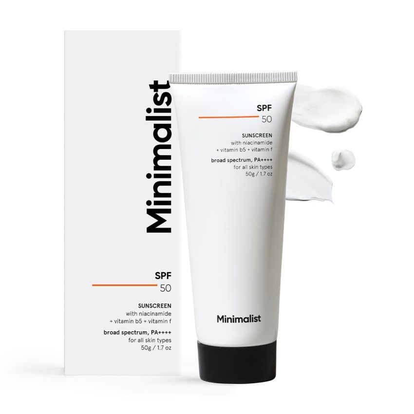 Minimalist Multi Vitamin SPF 50+ PA ++++ Sunscreen For Complete Sun Protection