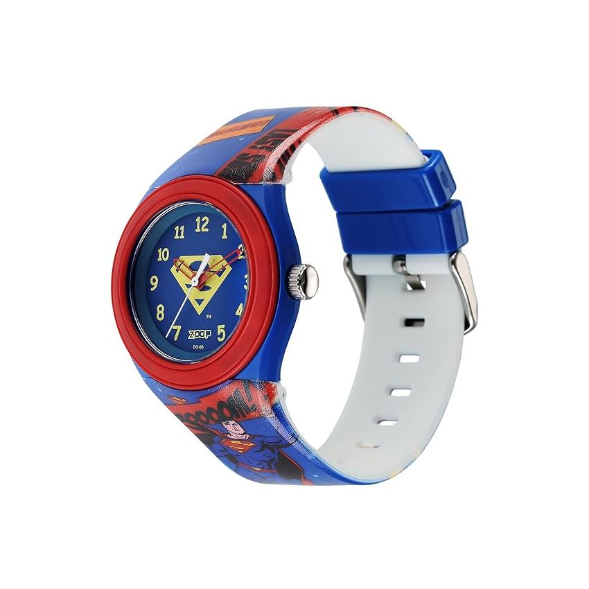 Zoop by Titan Justice League Quartz Analog Blue Dial Polyurethane Strap Watch for Kids-C4048PP56
