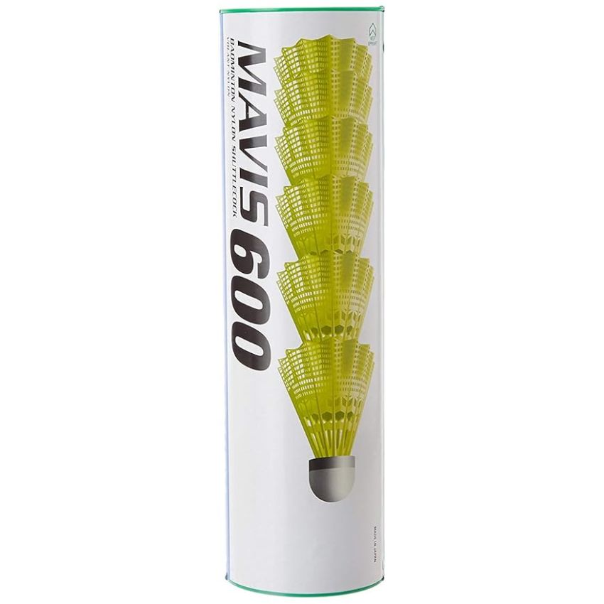 Yonex 600 Mavis Nylon Shuttlecock (Yellow)
