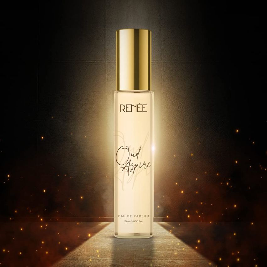 RENEE Eau De Parfum OUD Aspire Premium Long Lasting Luxury Perfume Scent, 15ml
