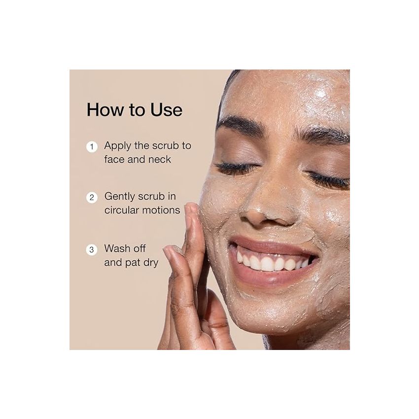 mCaffeine Coffee Tan Removal Face Scrub (75gm) | Exfoliate Scrub | Blackhead Remover, Whitehead Remover, Dead Skin Remover, Detan Pack I Caffeine & Walnut Scrub for Face | Face Scrub For Women and Men