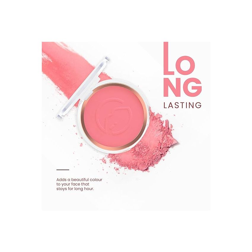 MARS Flush of Love Face Blusher for Face Makeup | Matte Finish, Highly Pigmented & Lightweight | Easy to Blend with Natural Finish (8.0 gm) (Shade-01)