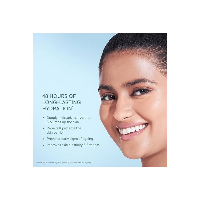 Quench 92% Snail Mucin Collagen Boost Moisturizer with Niacinamide & Hyaluronic Acid | 48 Hours Hydration | Formulated & Made in Korea | Makes Skin Dewy Soft & Plump | Fades Dark Spots (50ml)