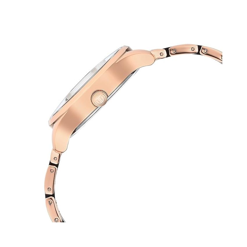 Titan Purple Acetate Black Dial Analog with Day and Date Metal and Acetate Strap Watch for Women-NS2670WD01