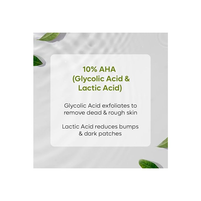 mCaffeine Glycolic Acid & Kojic Acid Body Wash (Pack of 2) | Value Pack Combo for Pigmentation & Dark Spots Correction | 10% AHA| Exfoliating Shower Gel for Men & Women