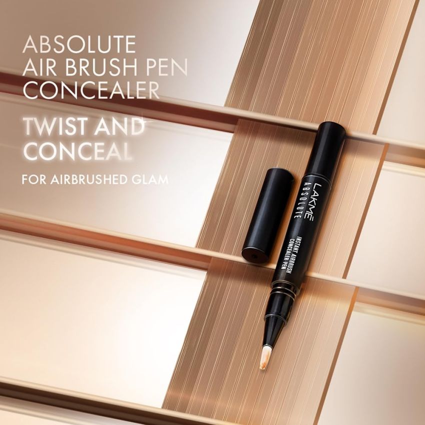 Lakme Absolute Instant Airbrush Concealer Pen - Ivory